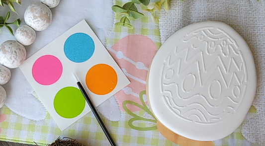 Paint Your Own Easter Egg Cookie 🎨🥚🌸